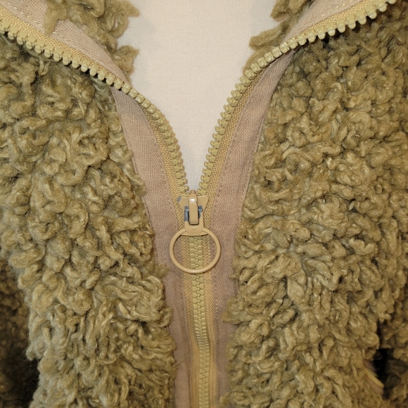 Free People Camel Teddy Jacket - Picture 10 of 11